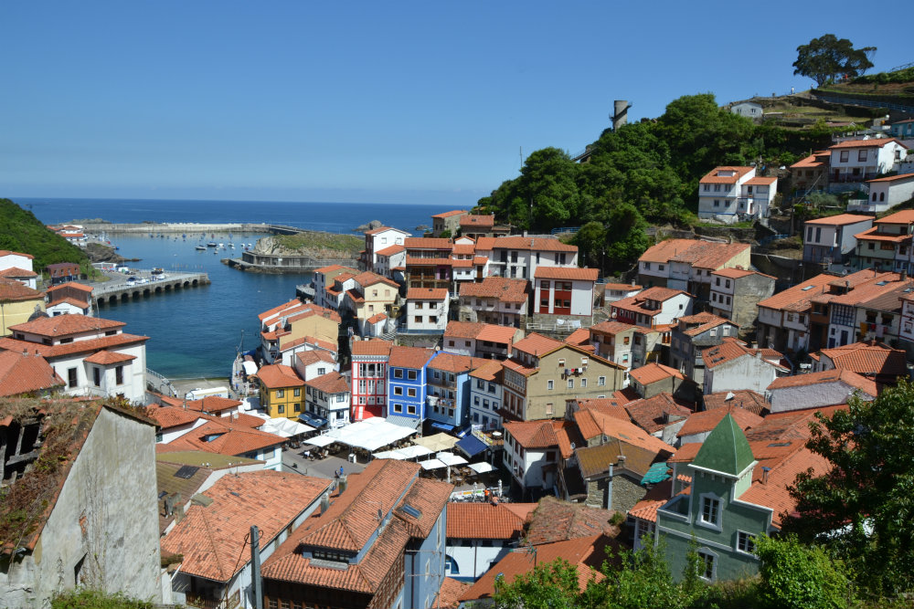 One of Asturias' pretty fishing villages