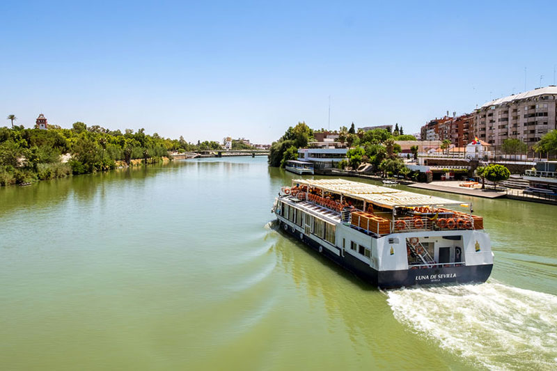 Take a cruise down the Guadalquivir river...