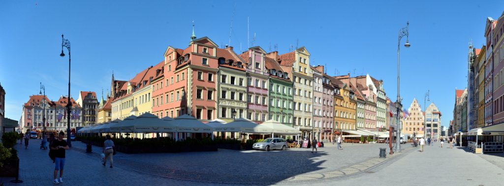 Breslau Tritt Panorama Bild