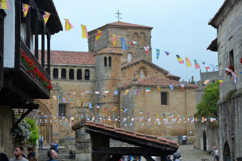 Picturesque towns like Santillana del Mar dot the Northern Camino...