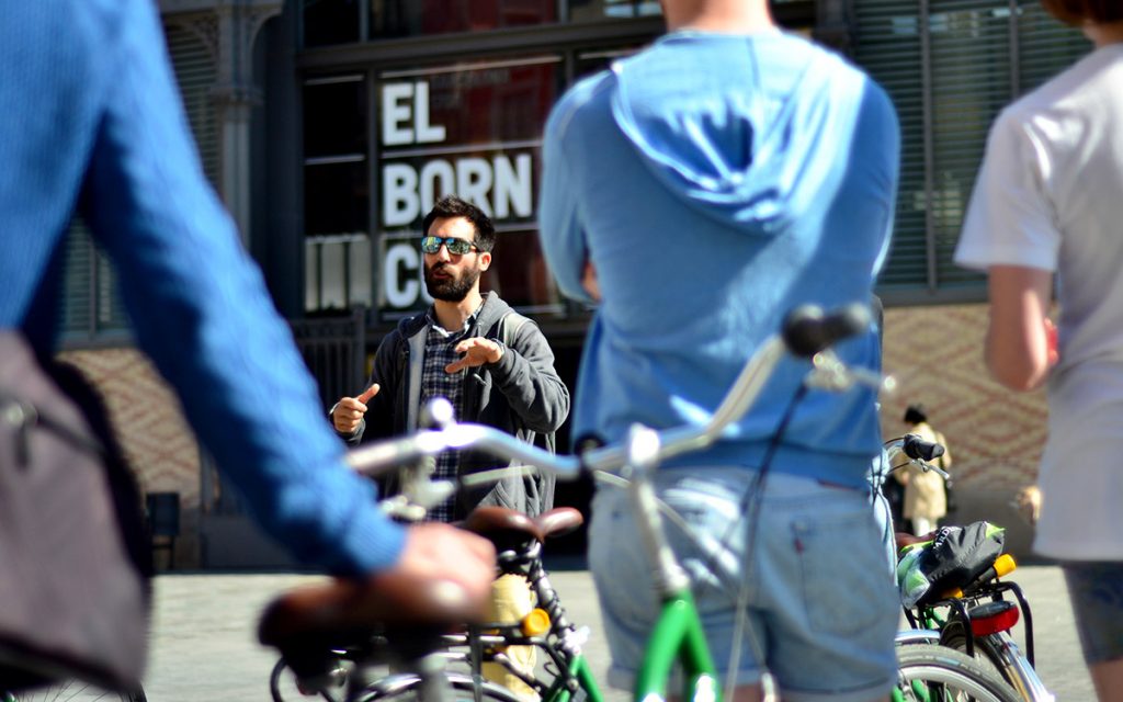 The sun always shines on a Barcelona bike tour