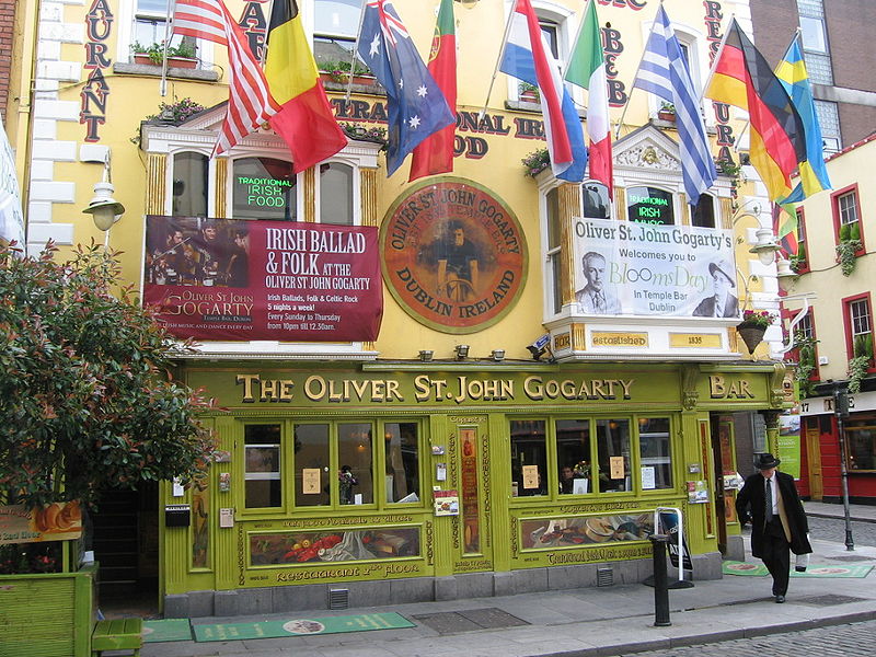 One of many popular places of worship in Temple Bar