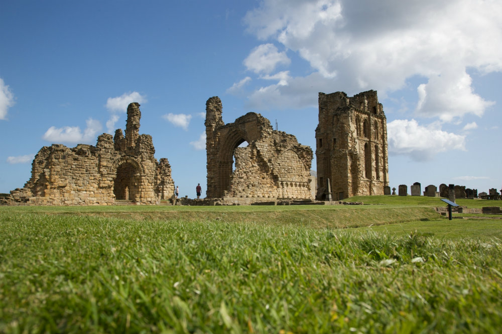 Venturing out to the Tynemouth Priory & Castle