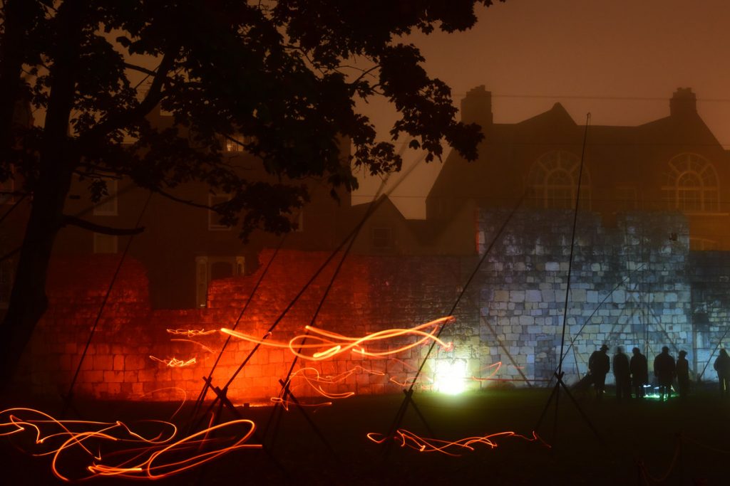 Illuminating York. Photo: Anthony Chappel-Ross / Visit York